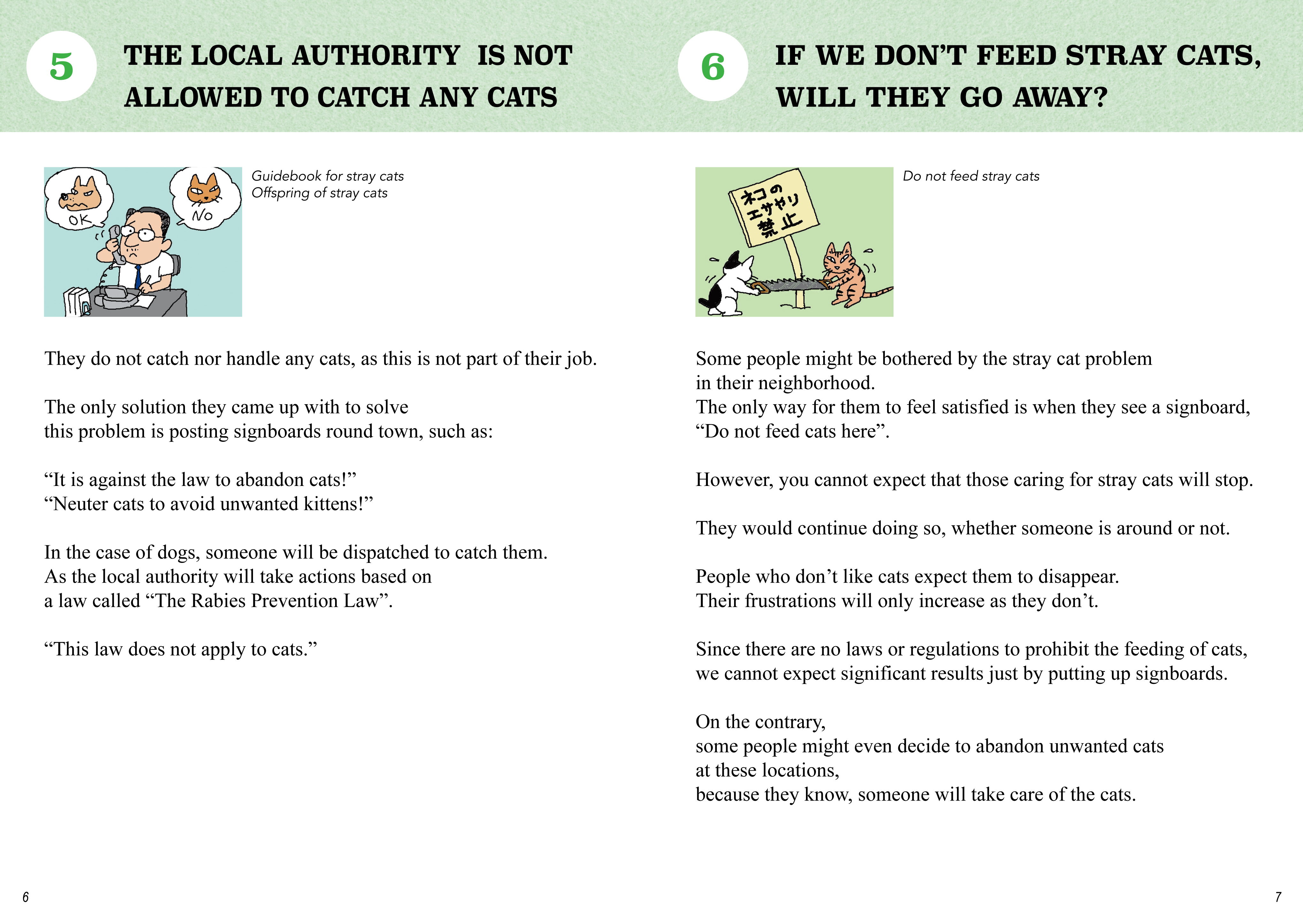 5 The Local Authority Is Not Allowed To Catch Any Cats 6 If We Don t 